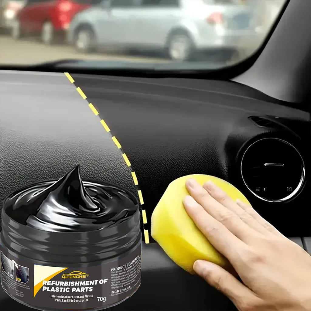 Car Plastic Restore & Polish Wax – Scratch Repair & Anti-Aging