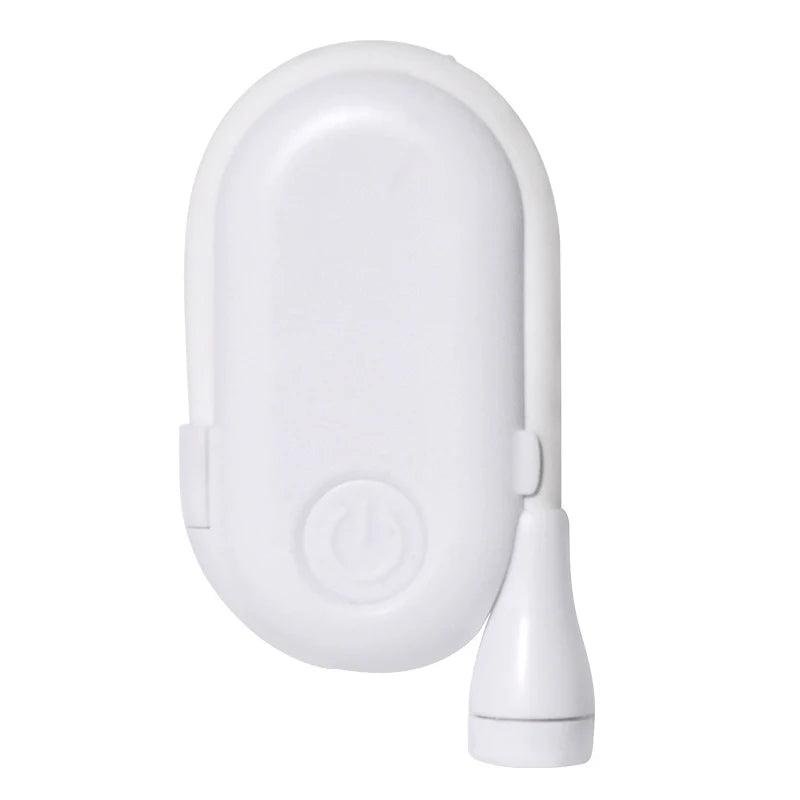 USB Rechargeable Mini Reading Book Lamp LED Dimmable Bedroom Eye Protection 360° Flip Book Lamp Portable Stand Clip Night Light Oasis Select WHITE