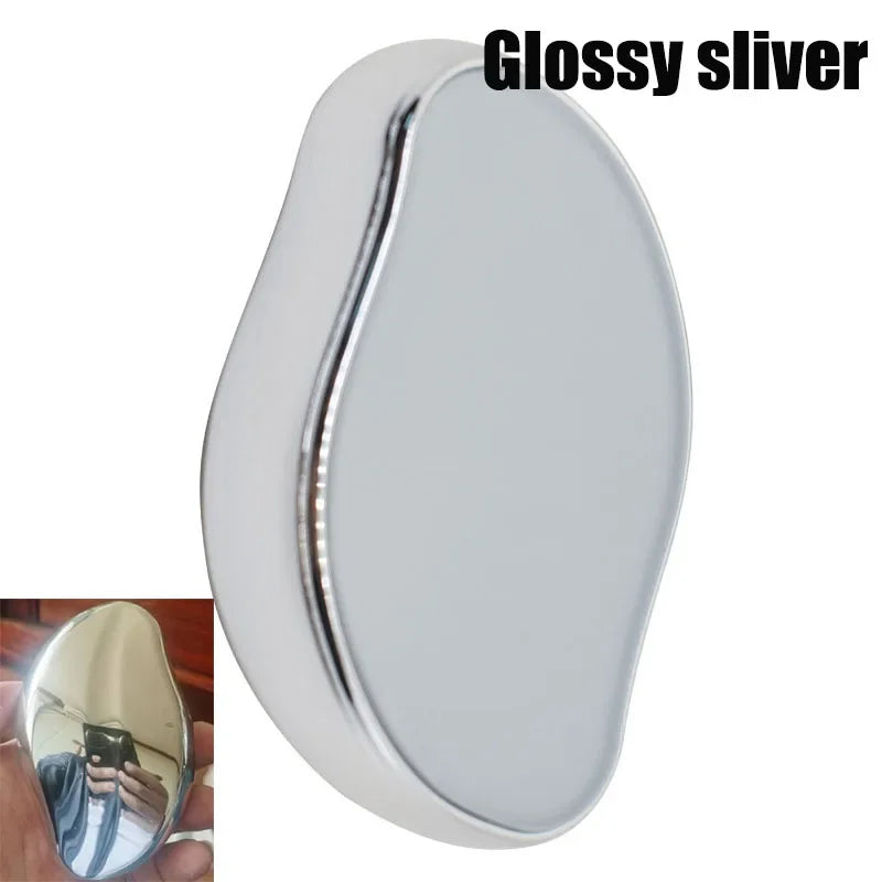 Crystal Hair Eraser Physical Painless Easy Cleaning Reusable Hair Remover Body Beauty Depilation Makeup brushes Epilators 2022 Oasis Select sliver