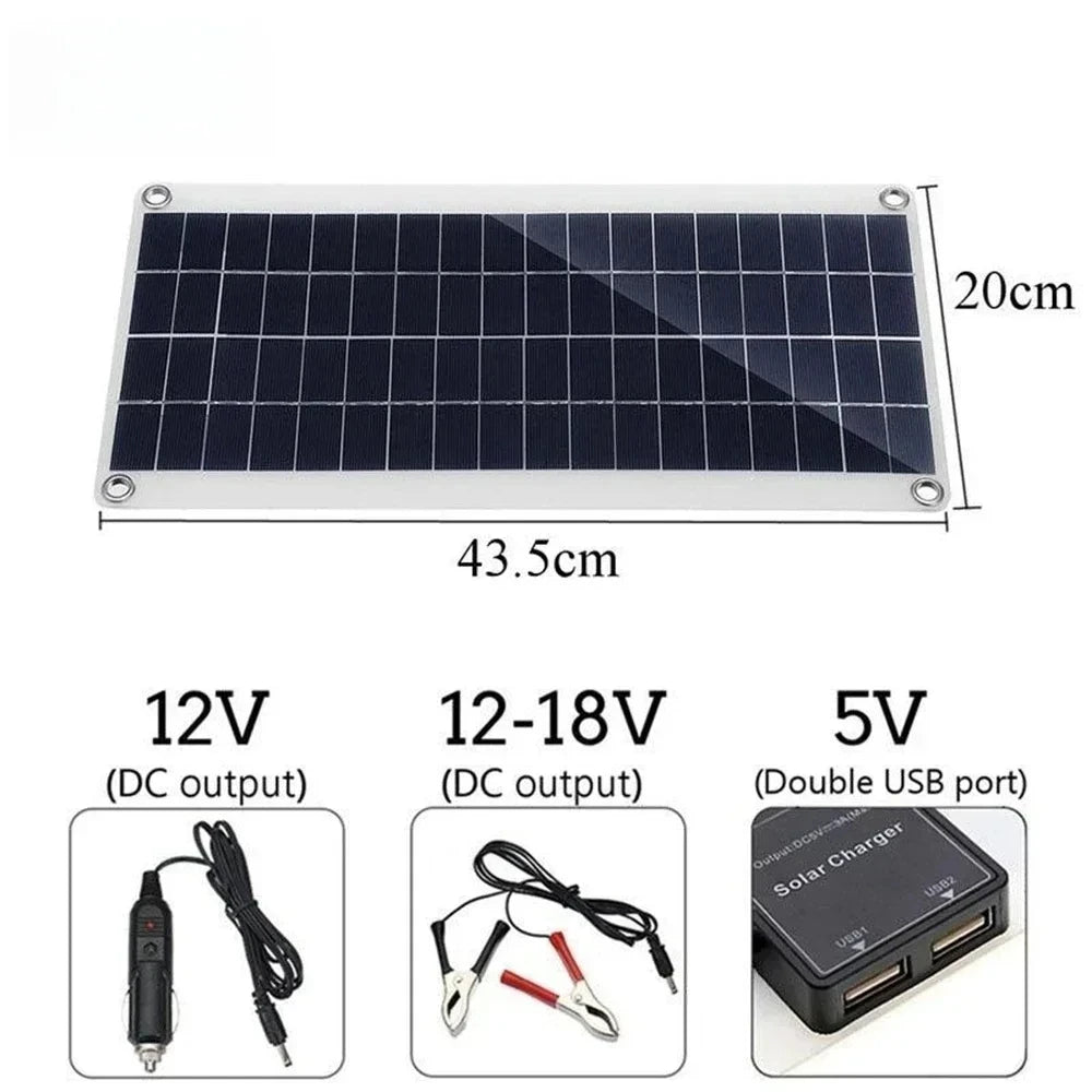 12V/220V Solar Panel System Solars Panels 4000W Solar Inverter Kit Battery Chargers Controller Complete Power Generation Oasis Select