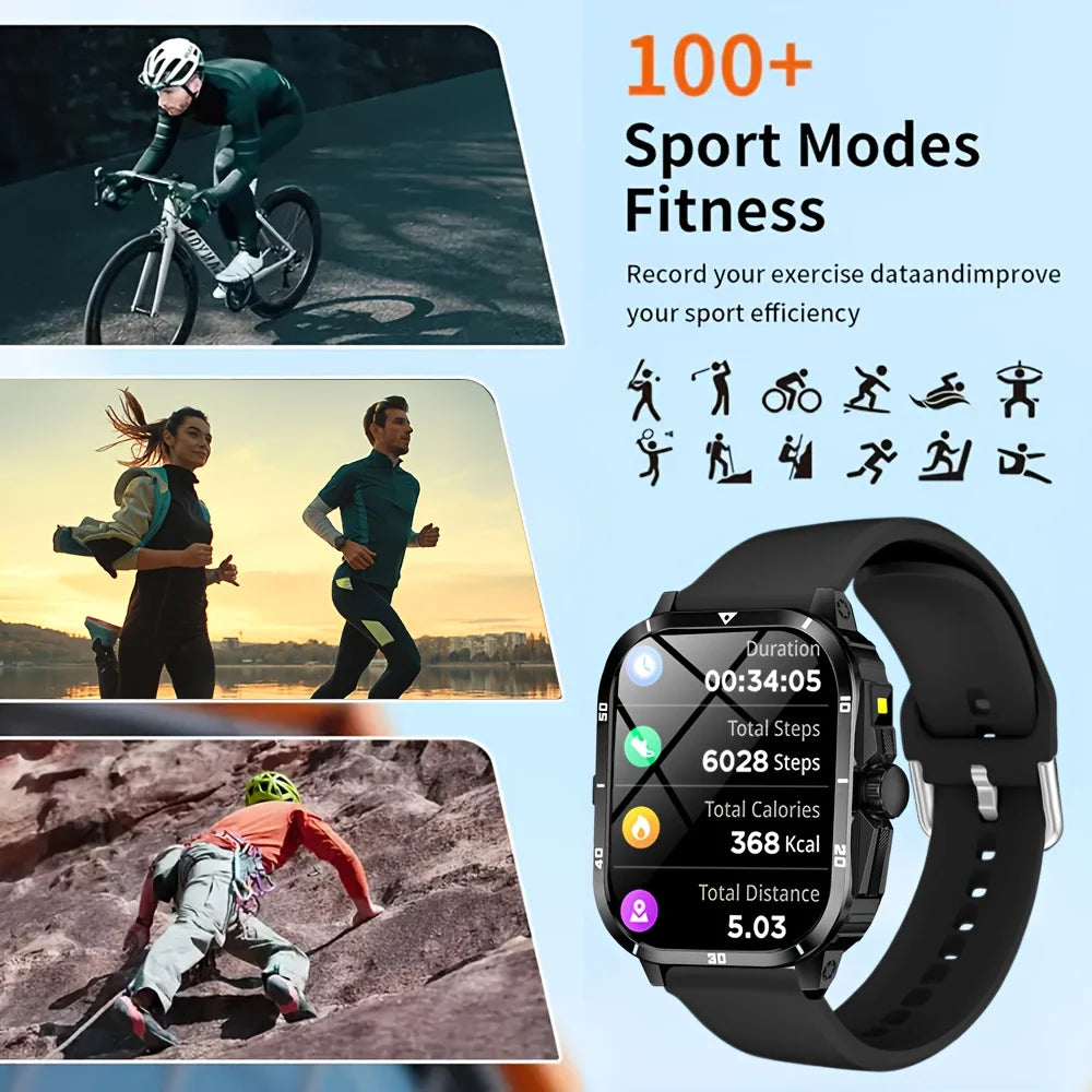 ERUN Smartwatch 2.01" Touch Screen | Android & iPhone