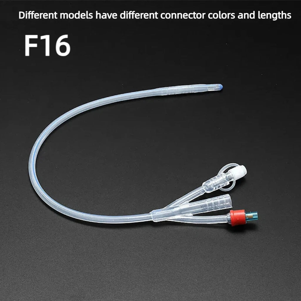 1 Piece 2 Way 3 Way Urinary Disposable Silicone Foley Catheter Flushing Tube Teaching Consumables Oasis Select A7