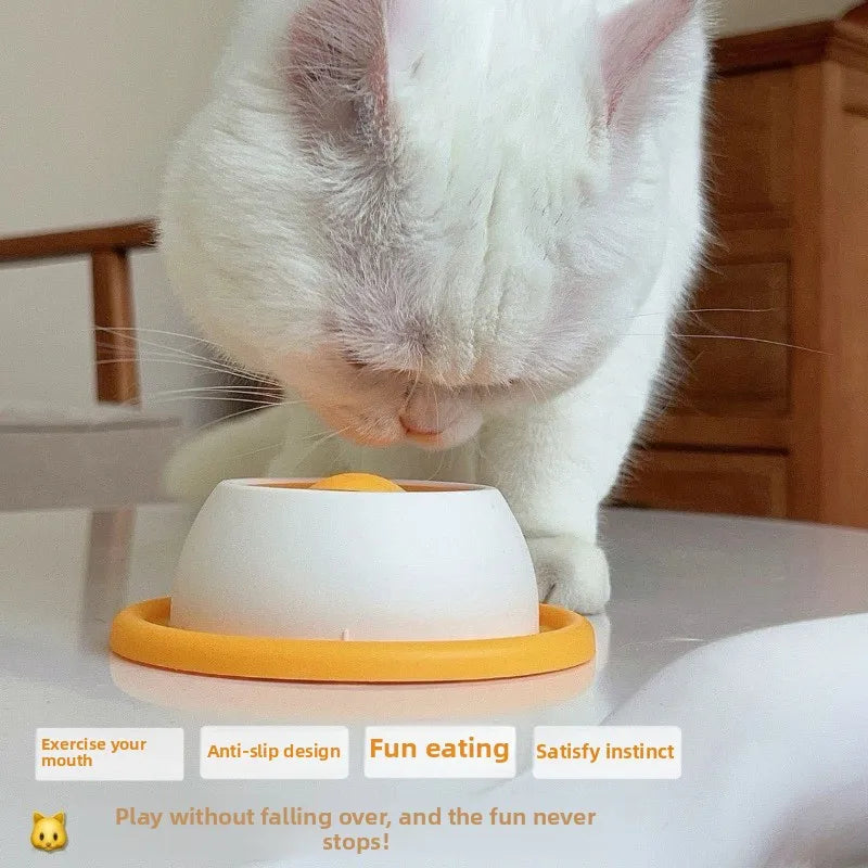 Interactive Pet Licking Mat for Cats and Dogs Non-Slip Slow Feeder Bowl with Raised Patterns Promotes Calmness and Oral Health Oasis Select