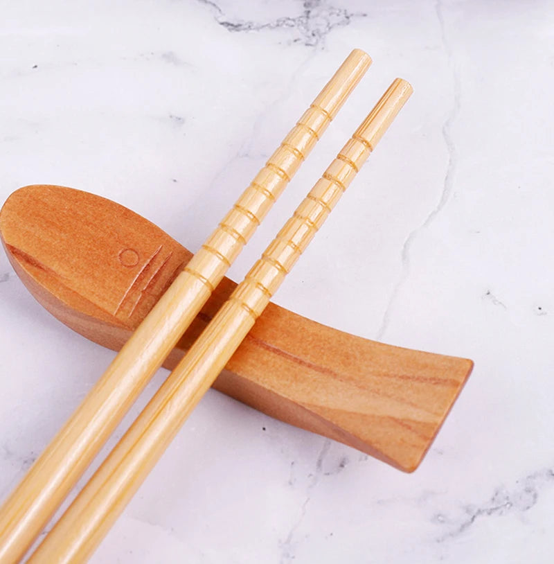 5Pair Japanese Style Wood Chopsticks Color Reusable Chopstick Red Sandalwood Noodle Tool Chinese Gift Tableware Set New 2023 Oasis Select