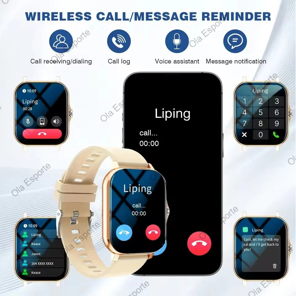 Ola Esporte 1.83" Smartwatch – Bluetooth Calls & Fitness Tracker Smart Watch Oasis Select