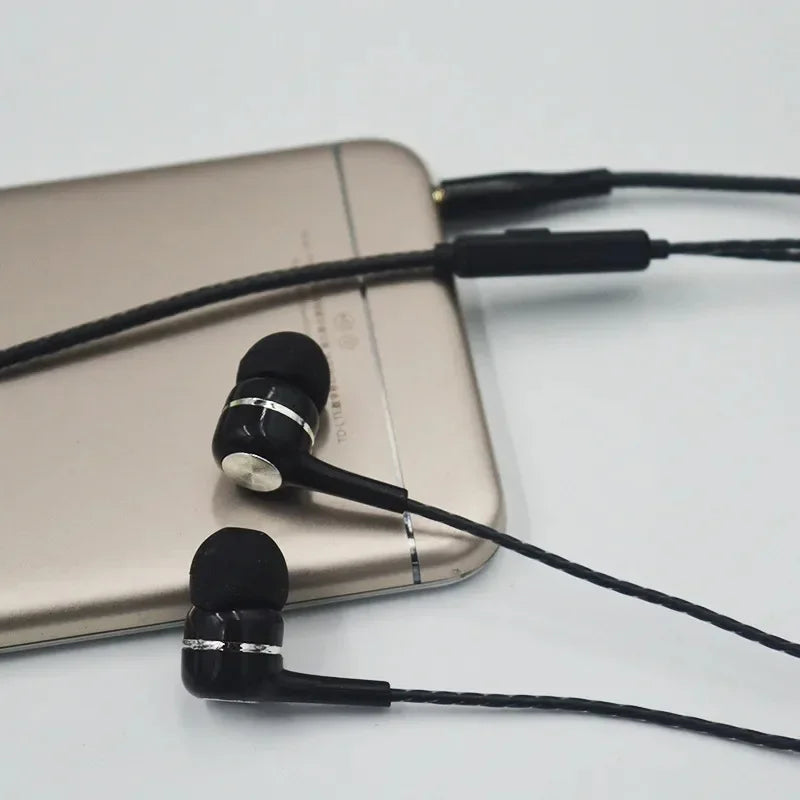 Wired Stereo Headset with Mic volume control Music Earphones Headphones Sport Earbuds with Bass Phone Earphones 3.5mm Oasis Select