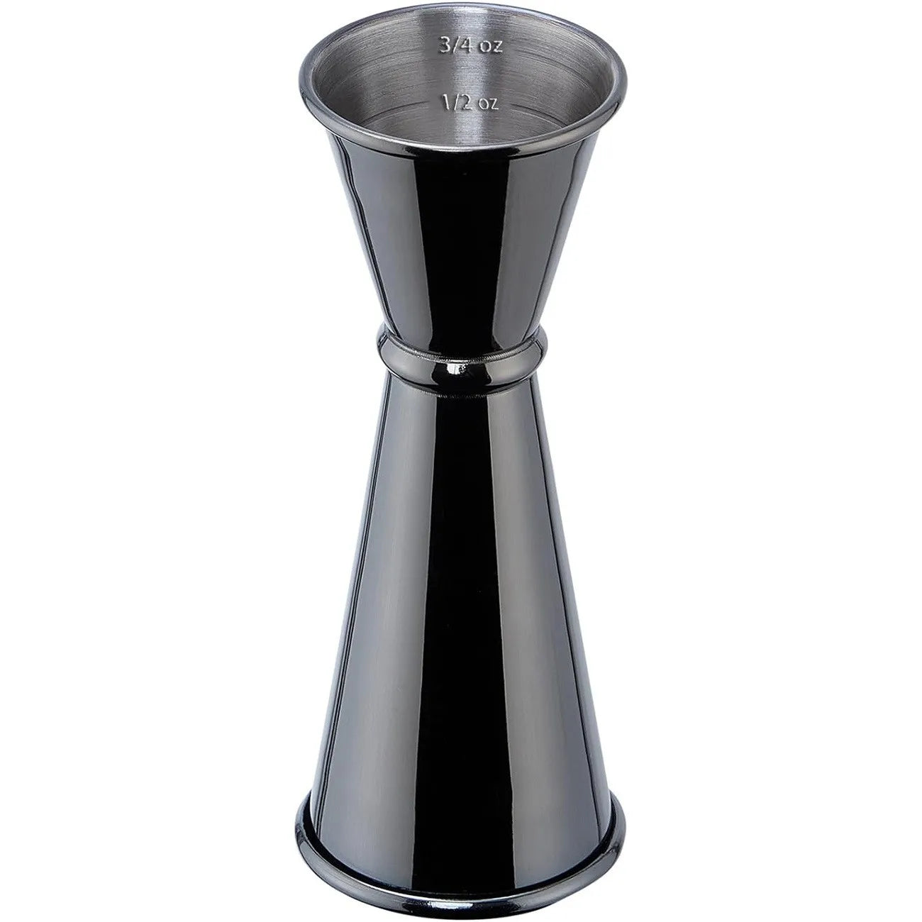 Dual Shot Stainless Steel Cocktail Jigger | 1oz & 2oz Bar Measure