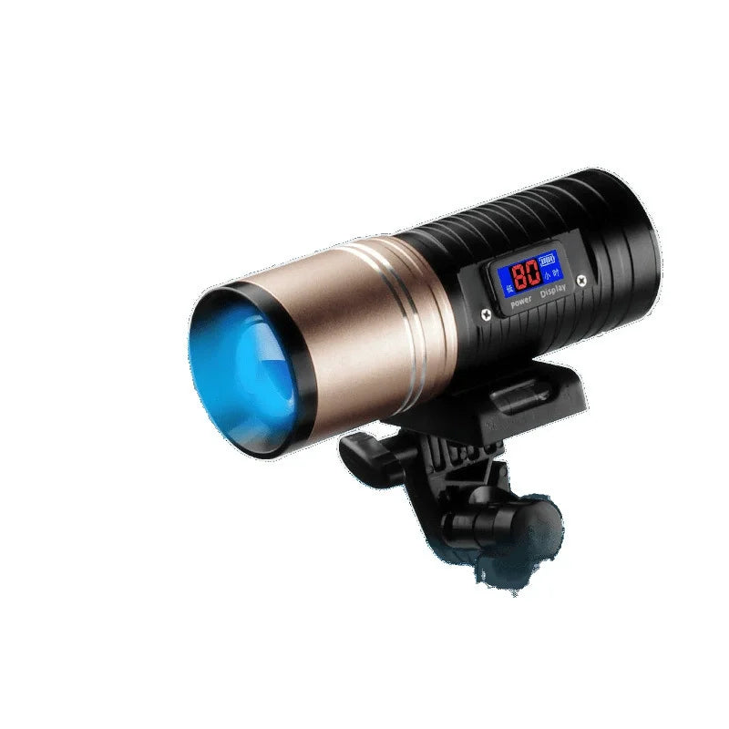 SHINEKNOT 800LM Zoomable LED Night Fishing Flashlight | 10W