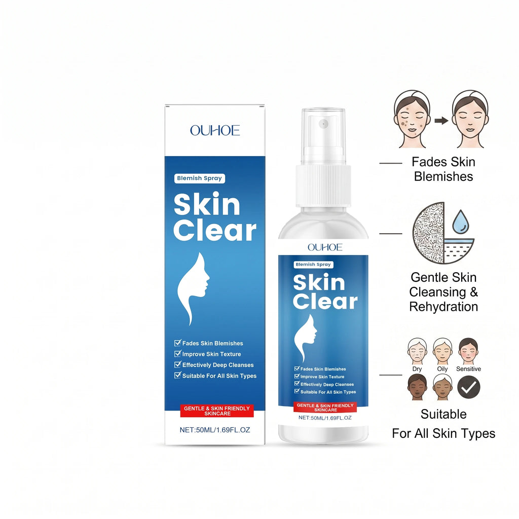 Ouhoe Blemish Clear Spray – Fade Spots & Smooth Skin