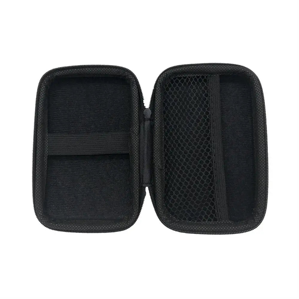 Portable Phone Charger Zipper Bag EVA Protection Case Hard Disk Data Cable Headphone Storage Pocket Pouch Travel Storage Box Oasis Select 13-8-4cm