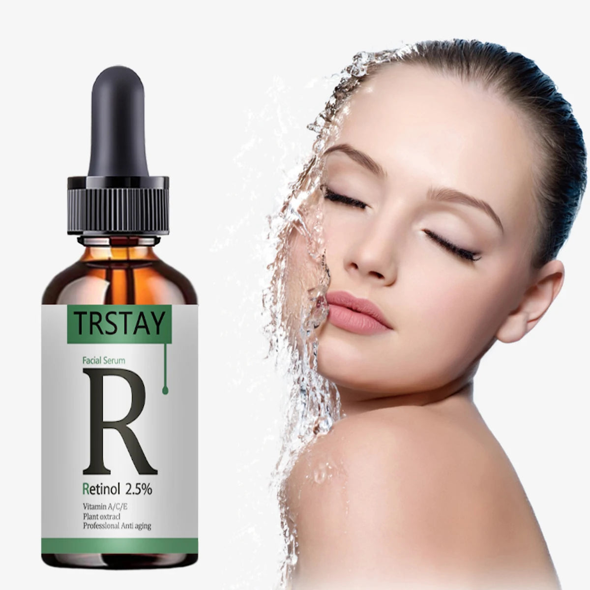 Retinol 2.5% Vitamin C/A Facial Wrinkle Alleviating essence Remove Dark Spot Collagen Brightening Facial essence Oasis Select 30ml