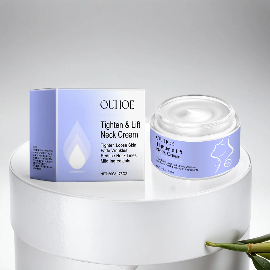 Neck Cream Anti Fine Lines Tightening Lifting Firming Eliminating Double Chin Brightening Smoothing Moisturizer Neck Skin Care Oasis Select