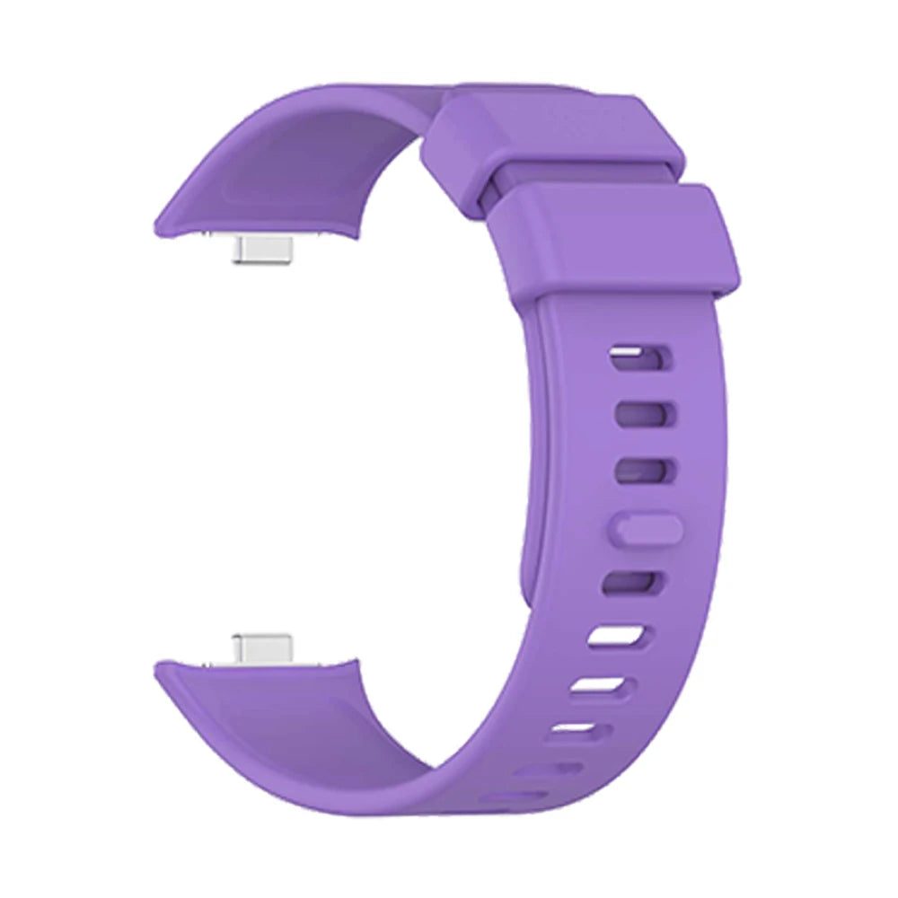 Silicone Sport Strap for Redmi Watch 4 5 & Mi Band 8/9 Pro Watch Band Strap Oasis Select PURPLE