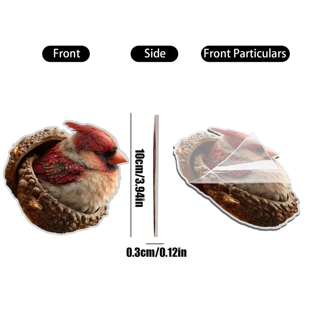 Animal Acorn Christmas Ornaments – Fox Hedgehog Bunny Christmas Tree Ornament Oasis Select