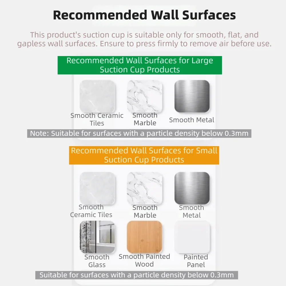 Wall-Mounted Hair Dryer Holder | No-Drill Suction Cup