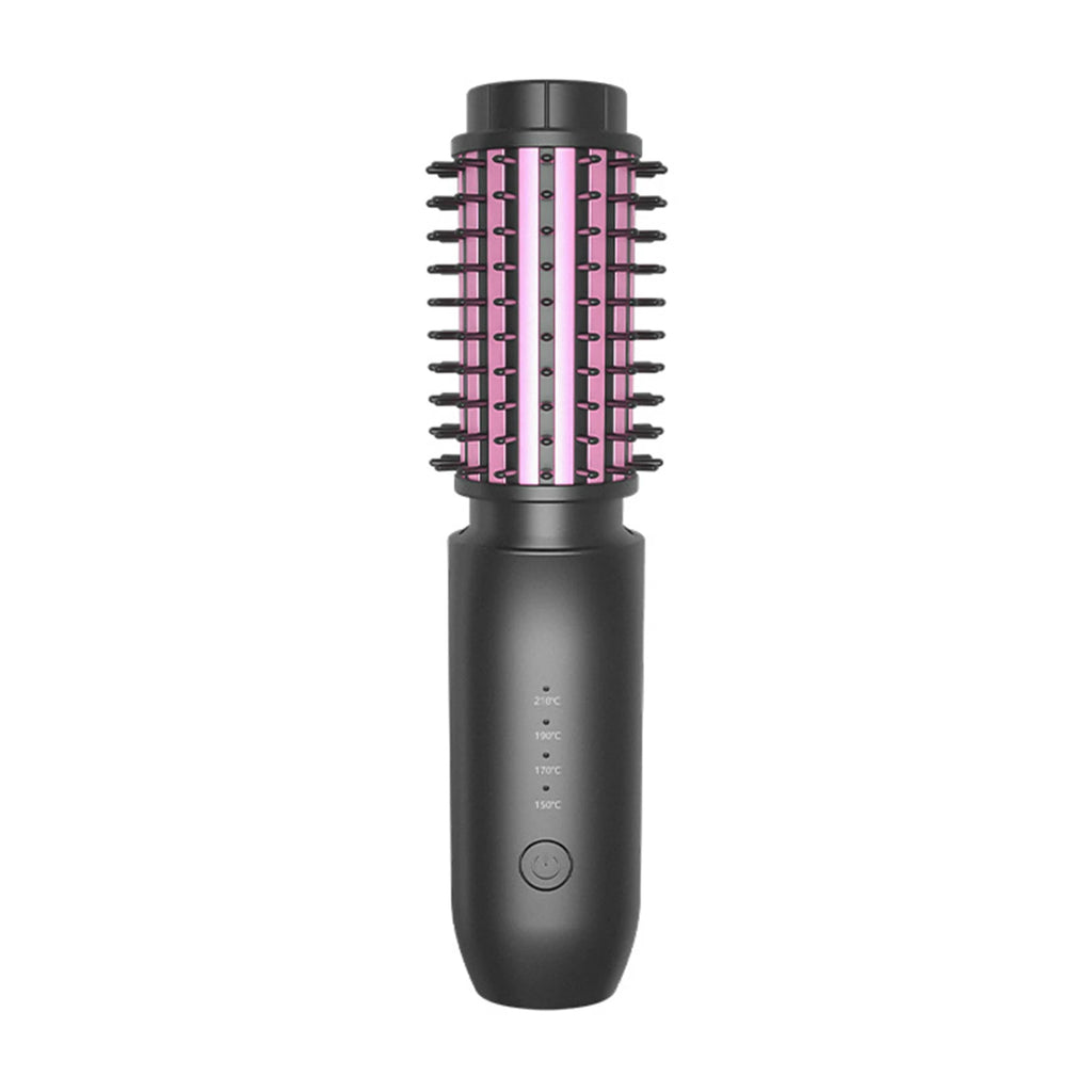 URGGU Cordless Hair Straightener & Curling Brush | USB Rechargeable