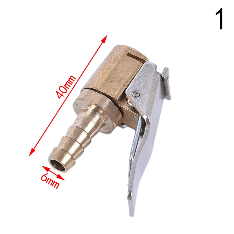 Wholesale Brass Car Tyre Inflator Valve Connector Air Chuck Tire Clip Lock-on Car Adapter Oasis Select 1