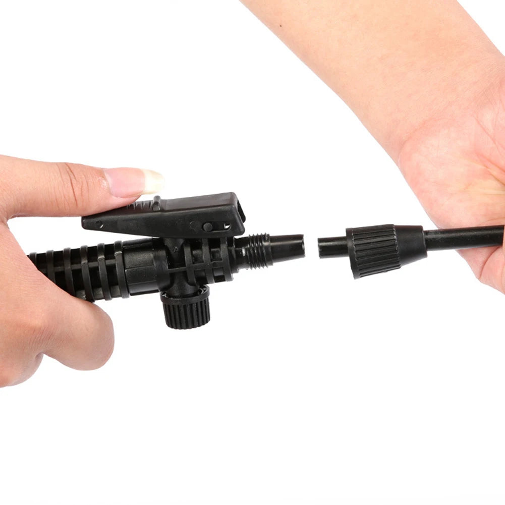Black Plastic Trigger Handle Assembly For Standard Pressure Sprayer Garden Watering Tool Replacement Part 17cm Oasis Select