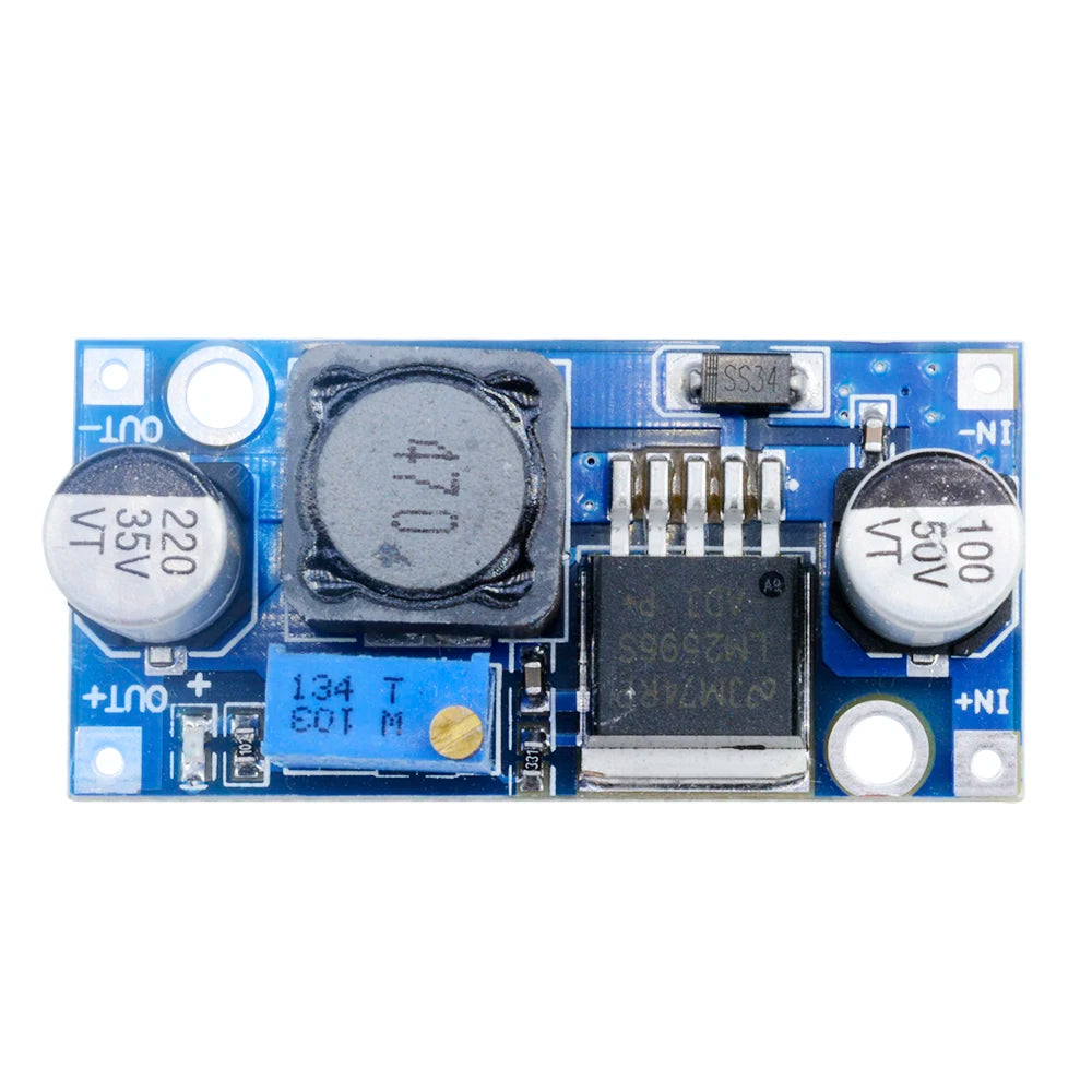 1/5/10pcs LM2596 DC-DC Adjustable Buck Converter 3.2V~35V to 1.25-35V Power Supply Step Down Voltage Regulator Module Oasis Select