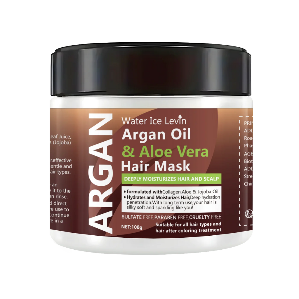 Argan Oil & Aloe Vera Keratin Hair Mask – Repair & Moisturize Keratin Hair Mask Oasis Select 1pcs