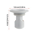 Shower Drain Plug Odor-Blocking Mini Bottle Trap Design AntiOdor Plugs for Bathroom for Home Dorm Apartment Bathtubs Bathrooms Oasis Select Short style