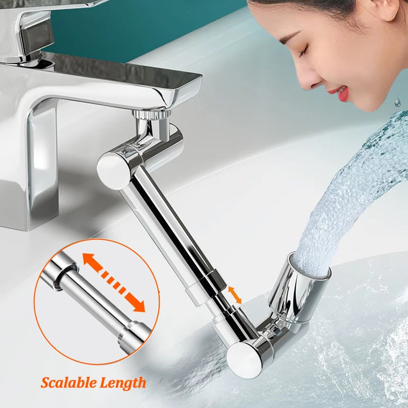 Adjustable Metal Tap Aerator Anti-Splash Faucet Filter Nozzle Durable Water Saving Extender for Kitchen Bathroom Oasis Select