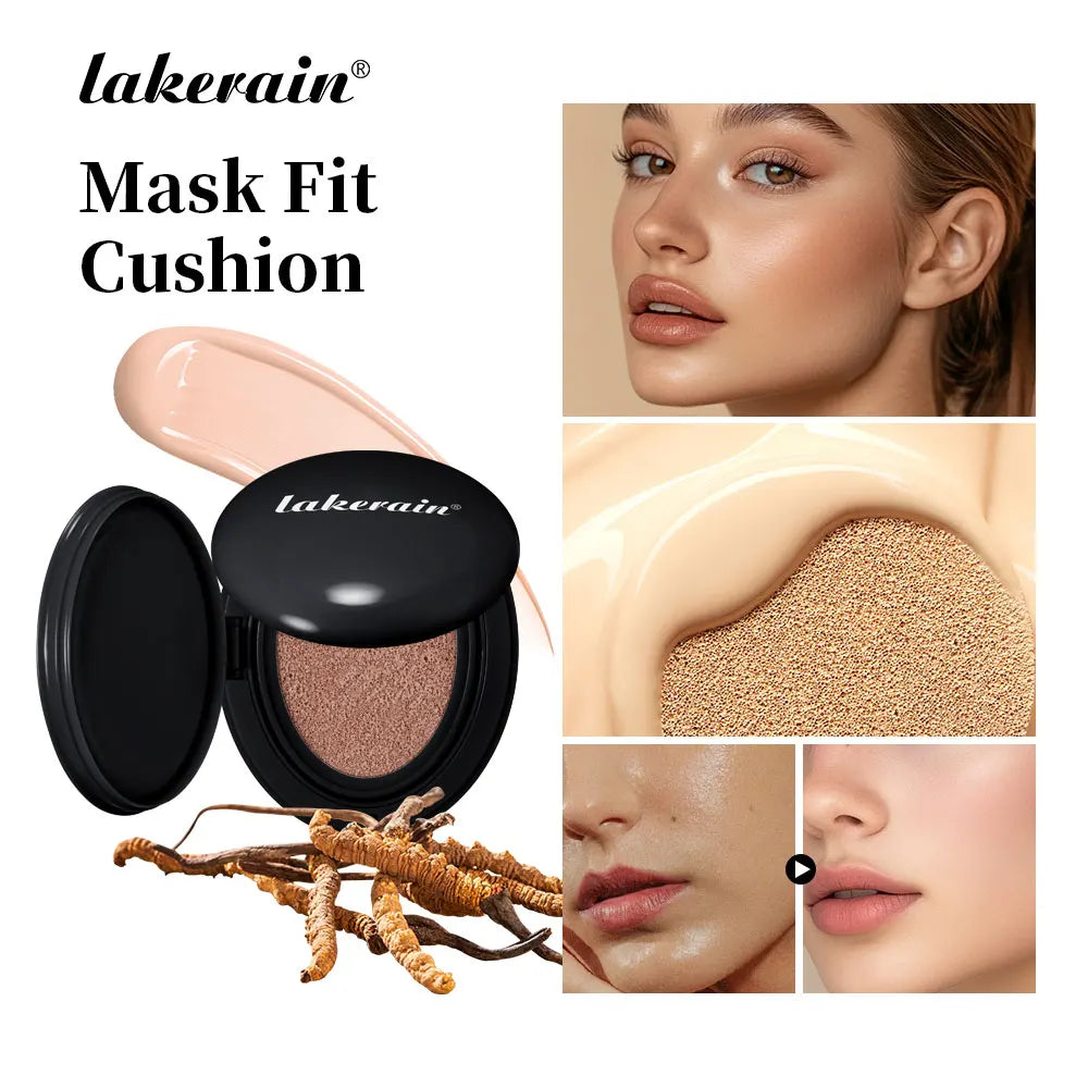 Base Korean Makeuo Cushion Foundation Long Lasting High Coverage Foundations CC Cream Sunscreen BB Cushion Make Up Beauty Oasis Select