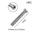 Conversion Head Electric Drill Clamping Engraving Chuck Drill Converter 3/3.175 To 2.35mm Shank Collect Sleeve Oasis Select 3mm to 2.35mm