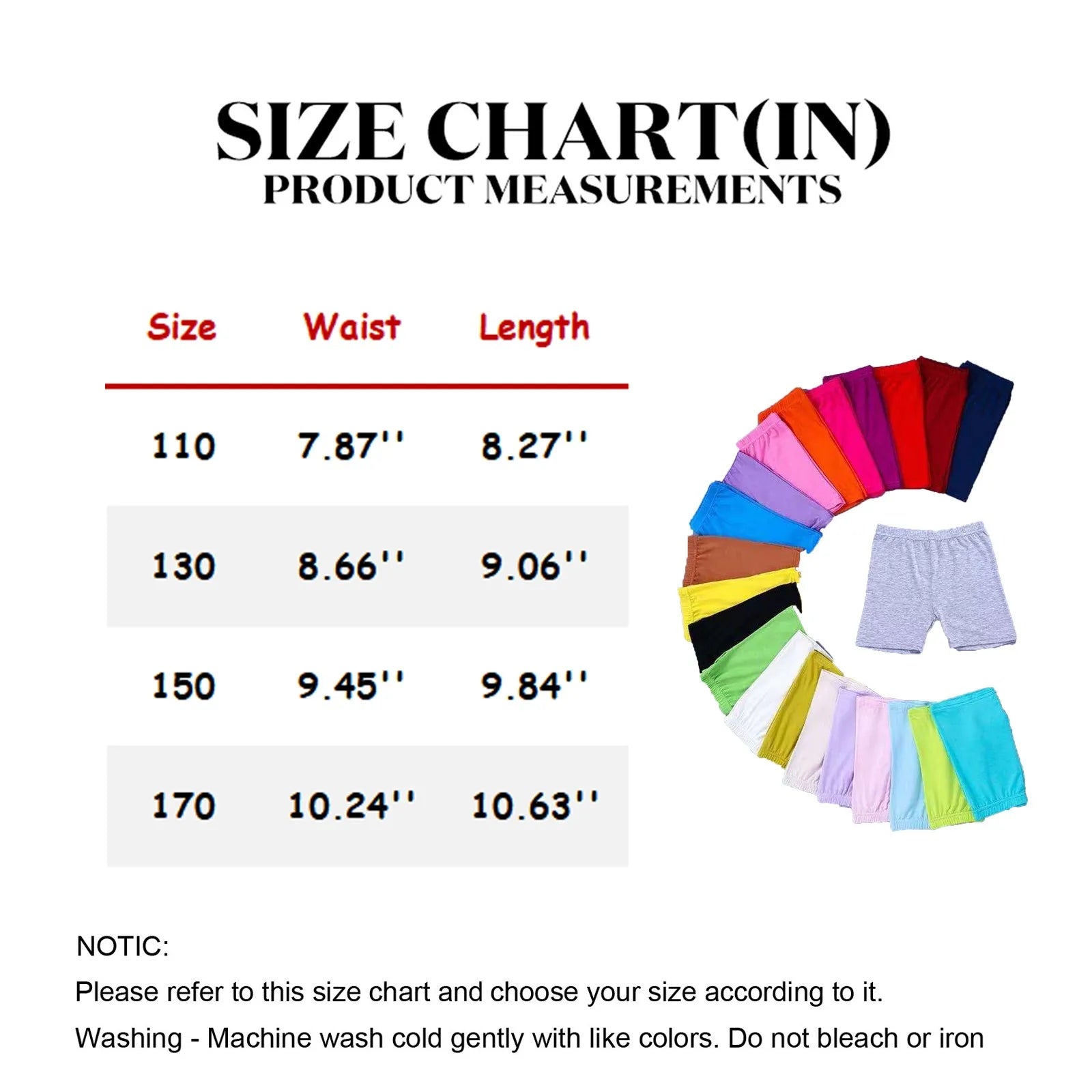Girls Summer Safety Leggings Cycling Pants Children Anti-emptied Stretch Solid Color Mid-rise Yoga Dancing Shorts 1PC Oasis Select