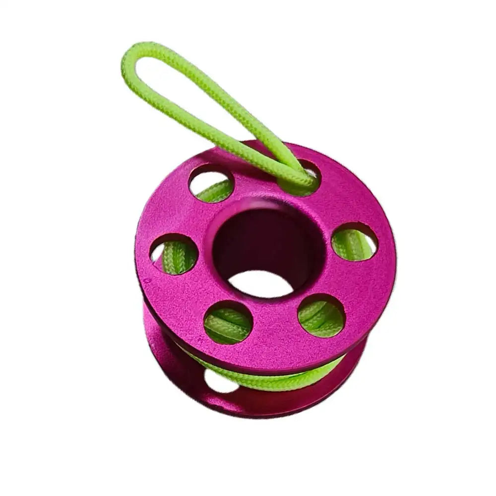 Scuba Backpack Pendant Diving Handbag Mini Reel Keychain Glow in The Dark Dive Reel Accessory Dive Gift for Snorkel Dive Lovers Oasis Select purple
