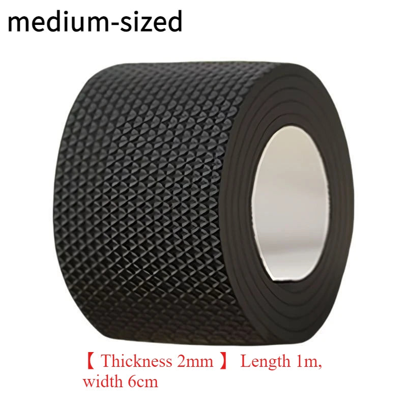 1 Roll Thick Non-Slip Wear-Resistant Shoe Sole Sticker - Anti-Abrasion Heel for Quieter, Sound-Canceling Chunky Heels Protection Oasis Select medium