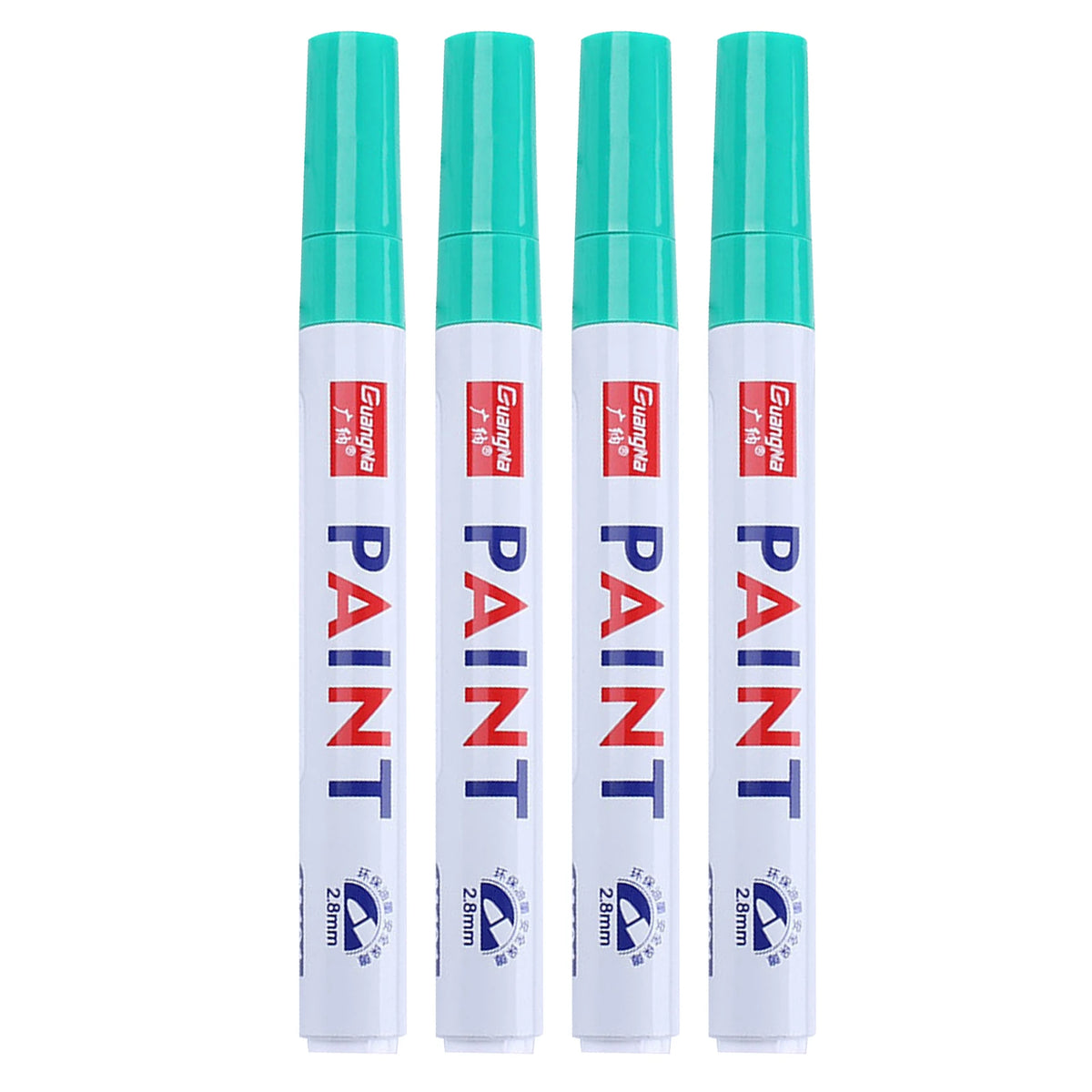 Oil Based Paint Markers – 12-Color Waterproof Fine Tip Set Paint Marker Set Oasis Select Green