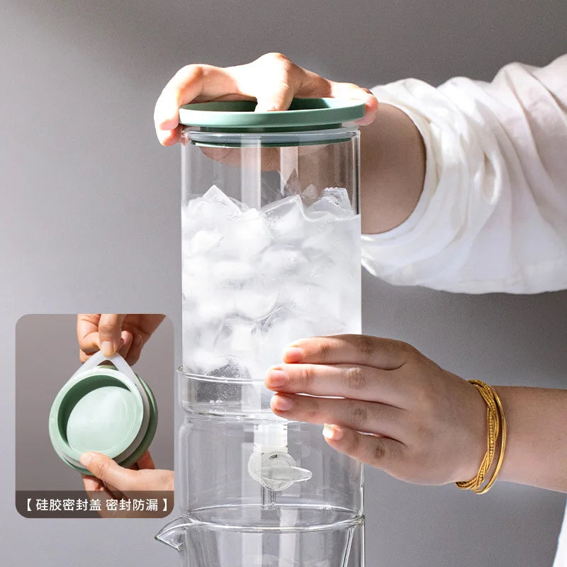 Ice Drip Cold Brew Coffee & Tea Pot | Borosilicate Glass