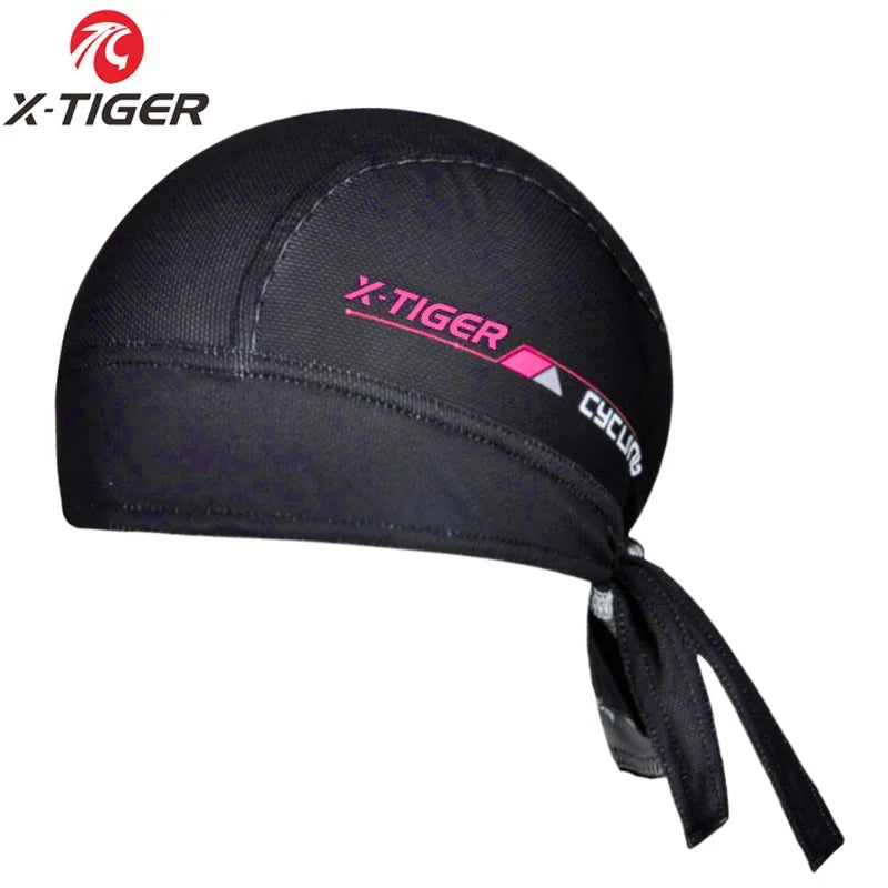 X-Tiger Cycling Cap 100% Polyester Breathable Cycling Headwear Summer Bicycle Ciclismo Bandana MTB Bike Cap Headband Oasis Select XW-DPTJ-17003