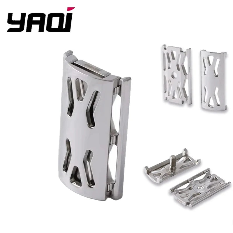 YAQI Hollowed Sentinel 316 SS Safety Razor Head – 0.90mm Gap