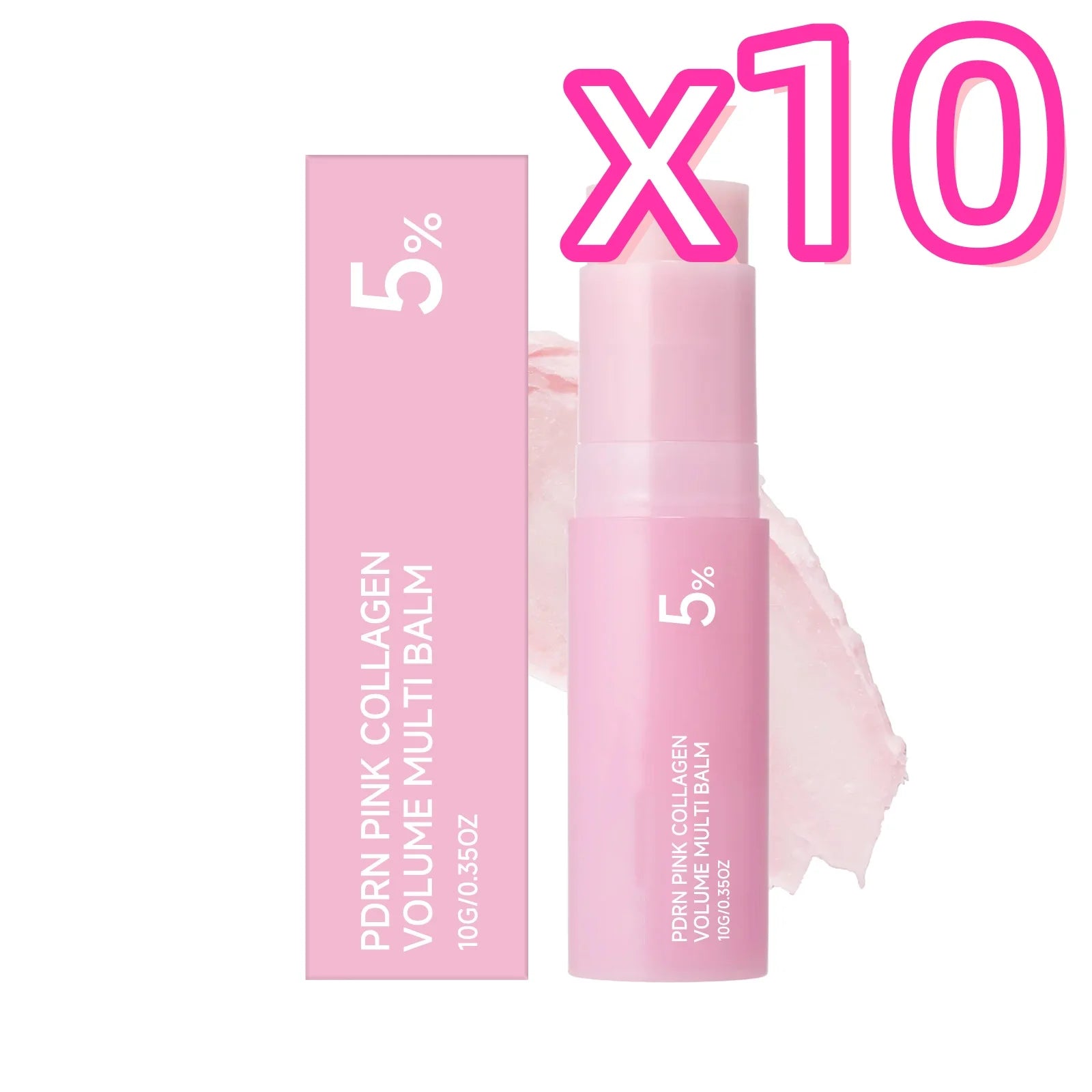 PDRN Collagen Multi Balm Stick – Firm, Hydrate & Brighten Collagen Balm Stick Oasis Select 10g Boxed x 10