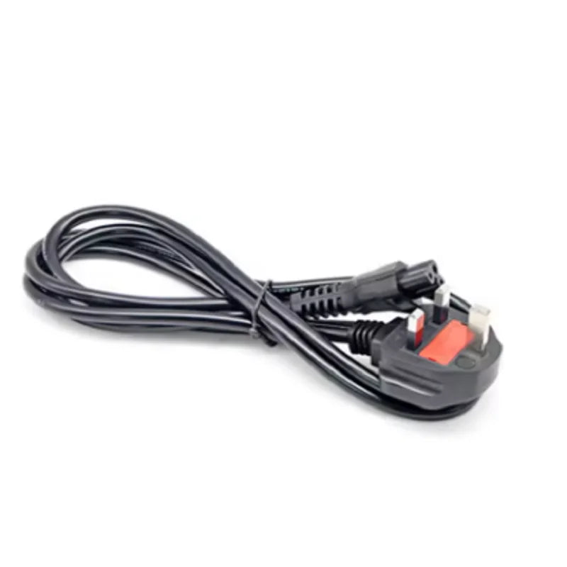 1.5M EU US UK Universal Laptop 3-pin Charger Plug Power Adapter Cord AC Power Extension Cable For Dell Lenovo Asus Notebook TV Oasis Select UK 1.5m