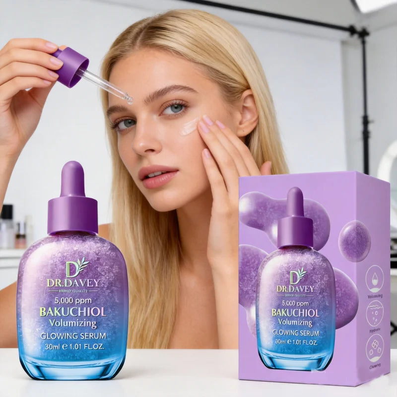DR.DAVEY 30ml Bakuchiol Glow Face Serum – Unisex Hydration