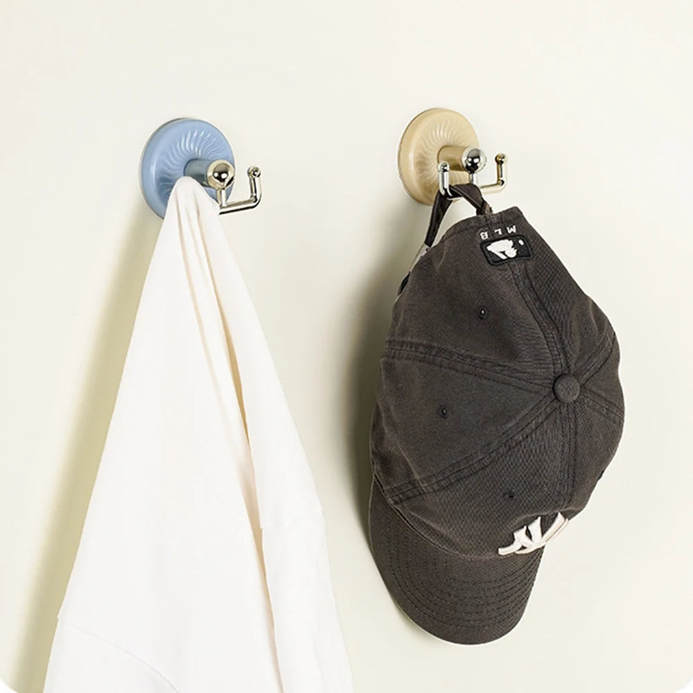 Heavy Duty Suction Cup Hooks No Drill Wall Hangers For Bathroom Kitchen Clothes Towels Multi Purpose Space Saving Organization Oasis Select