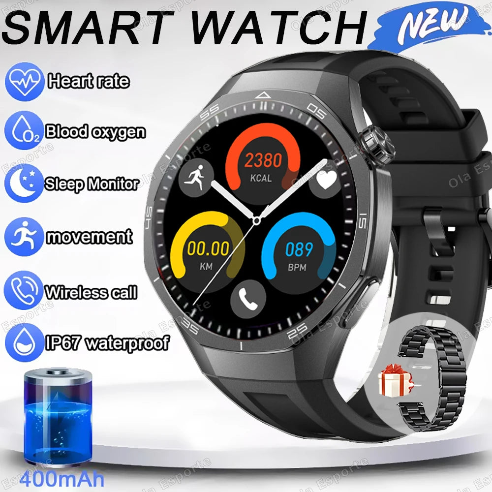 Ola Esporte Smart Watch | ECG, NFC, Bluetooth Call – Android & iOS