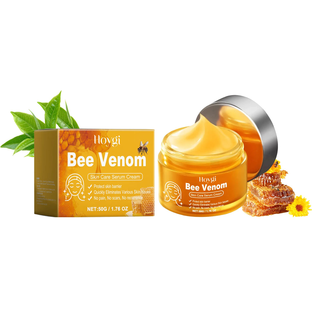 Hoygi Bee Venom Face Cream – Moisturizing, Firming & Brightening Face Moisturizer Cream Oasis Select 1Pcs x 50g Boxed