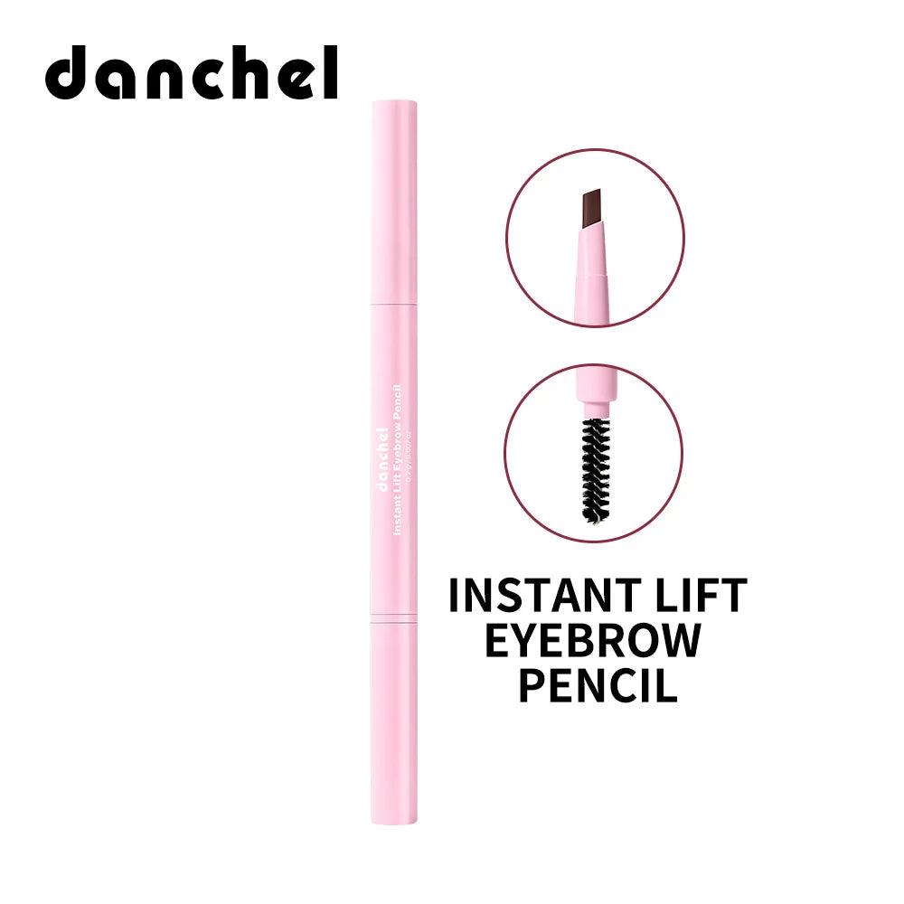 4Pcs Eyes Makeup Set Dual-Ended Eyebrow Pencil Waterproof Eyeliner Long Lasting Brow Gel Volumizing Lengthening Mascara Woman Ma Oasis Select