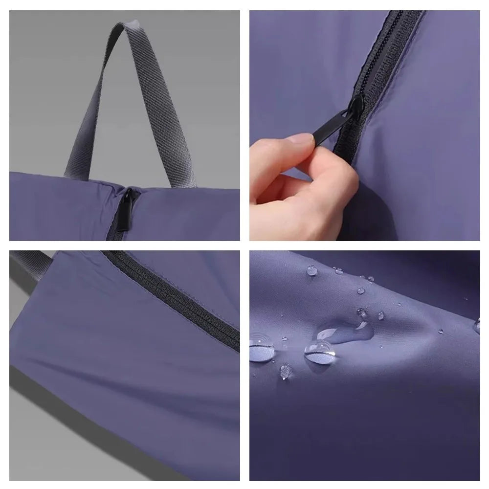 New Waterproof Shoe Storage Bag Nylon Fabric Strong Zipper Travel Bag Dustproof Portable Wardrobe Bag Fitness Sports Oasis Select
