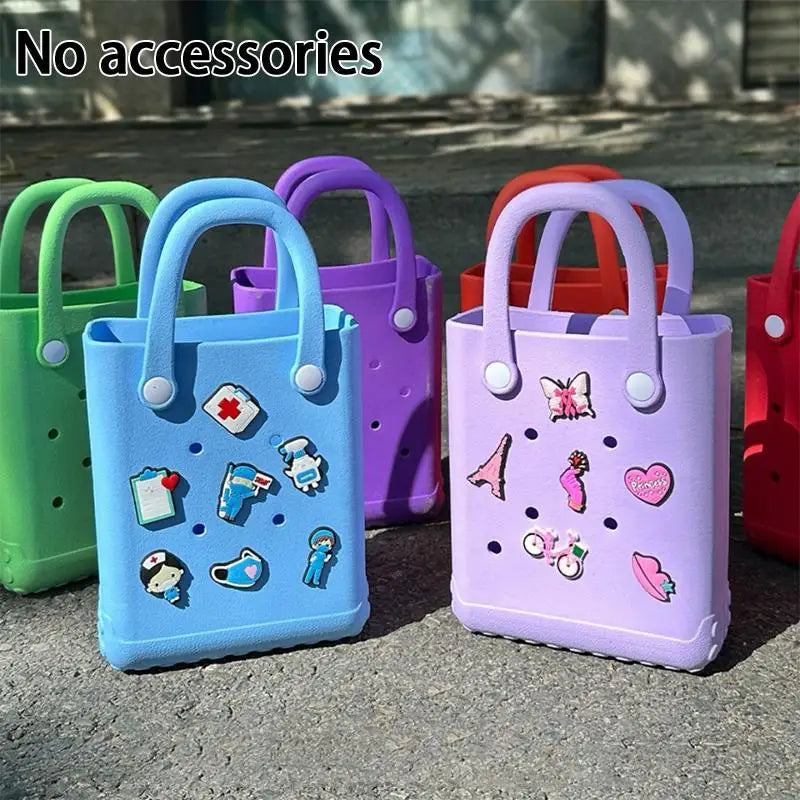 Women Mini Tote Bag EVA Flexible Bag Practical for Vacation Office and Travel Shopping Oasis Select