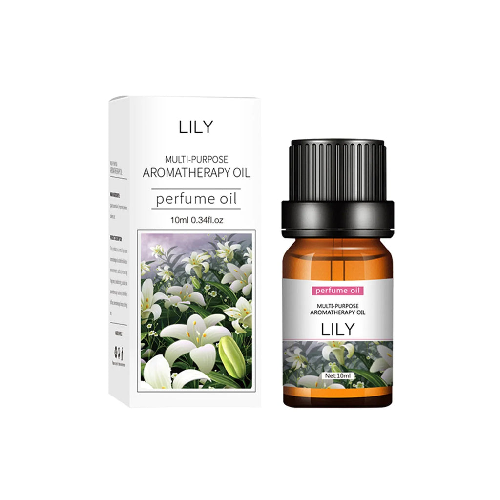 Flower Fruit Essential Oil Water-soluble Relieve Stress For Humidifier Aroma Diffuser Fragrance Lamp Air Freshening Aromatherapy Oasis Select F One Size