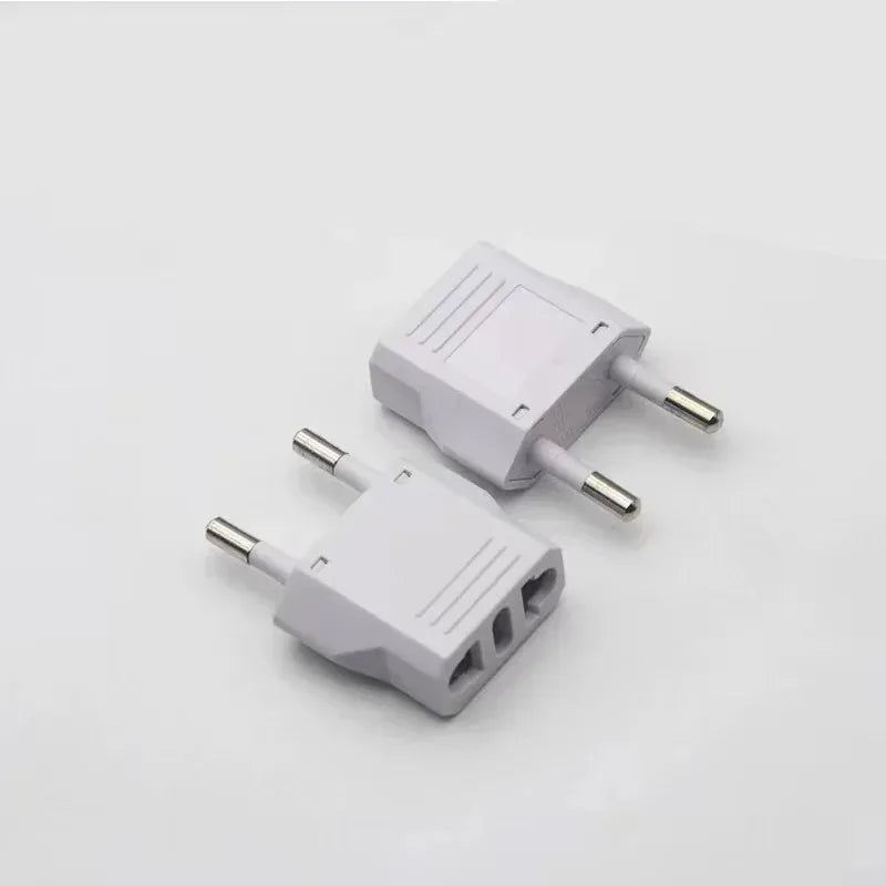1-10pcs EU Plug Adapter CN AU JP Us To EU Plug Adaptor Travel Adapter Electric KR Euro Plug Converter Power Sockets AC Outlet Oasis Select
