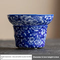 Blue and White Porcelain Ice Plum Tea Filter Set Kung Fu Tea Set Accessories Ceramic Retro Home Use Ceramic Drinking Utensils Oasis Select A
