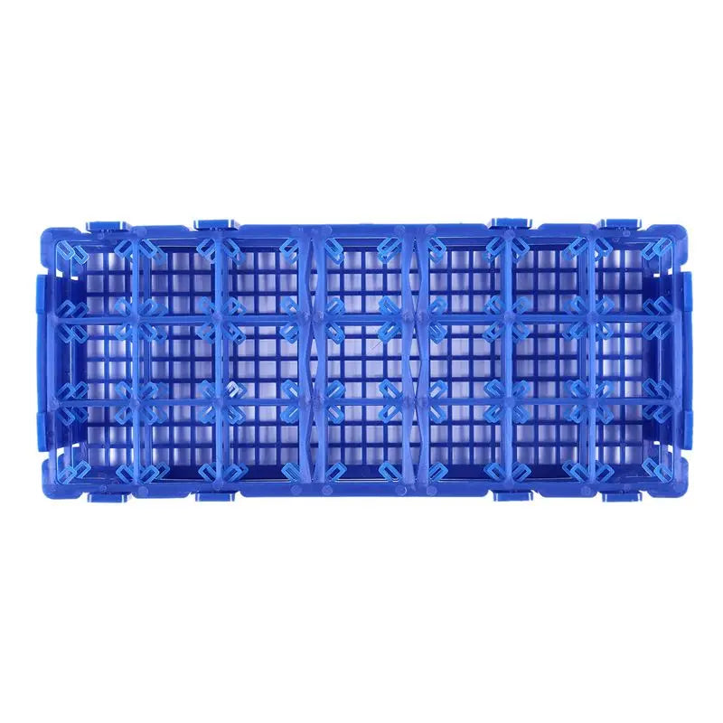LIKE WISH 5X Blue Plastic 21 Holes Box Rack Holder For 50ML Centrifuge Tubes Oasis Select