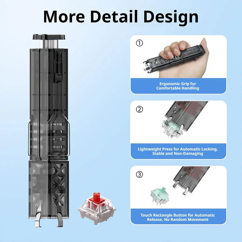 2-in-1 Keycap & Switch Puller Tool for Mechanical Keyboards
