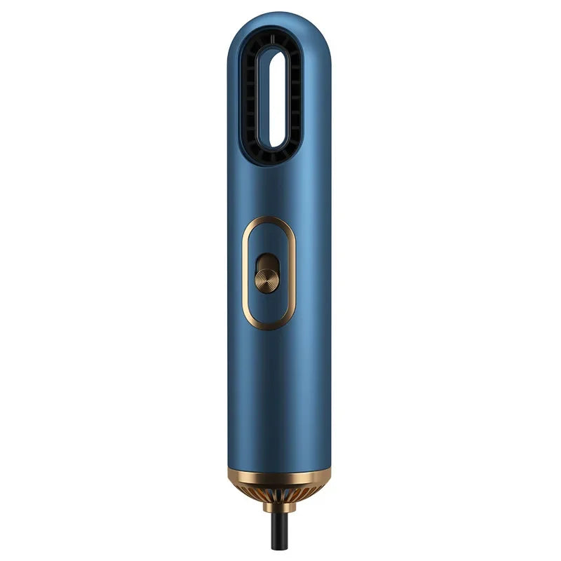 2024 Hot Selling Leafless Professional Bid Wind Quick Low Noise Dry Private Diffuser Ion Hair Processor Dryer for home salon Oasis Select blue EU